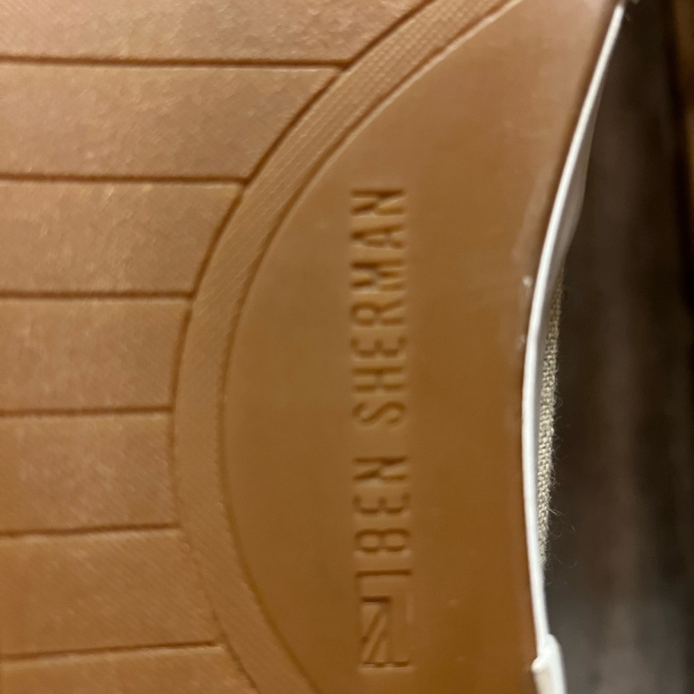 Ben Sherman Beige Slip-On Loafers - Picture 4 of 5